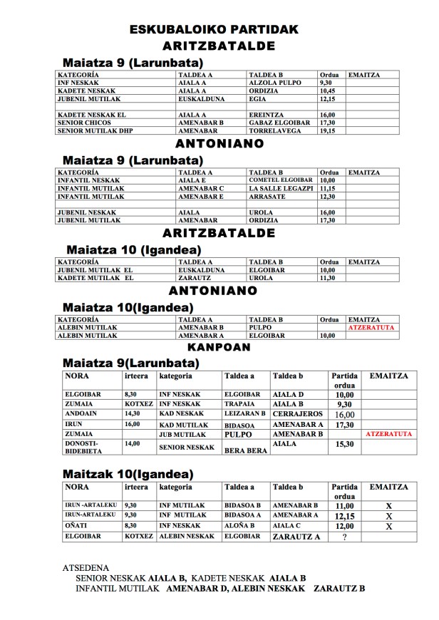PLANTILLA MAIATZA 9-5-2015